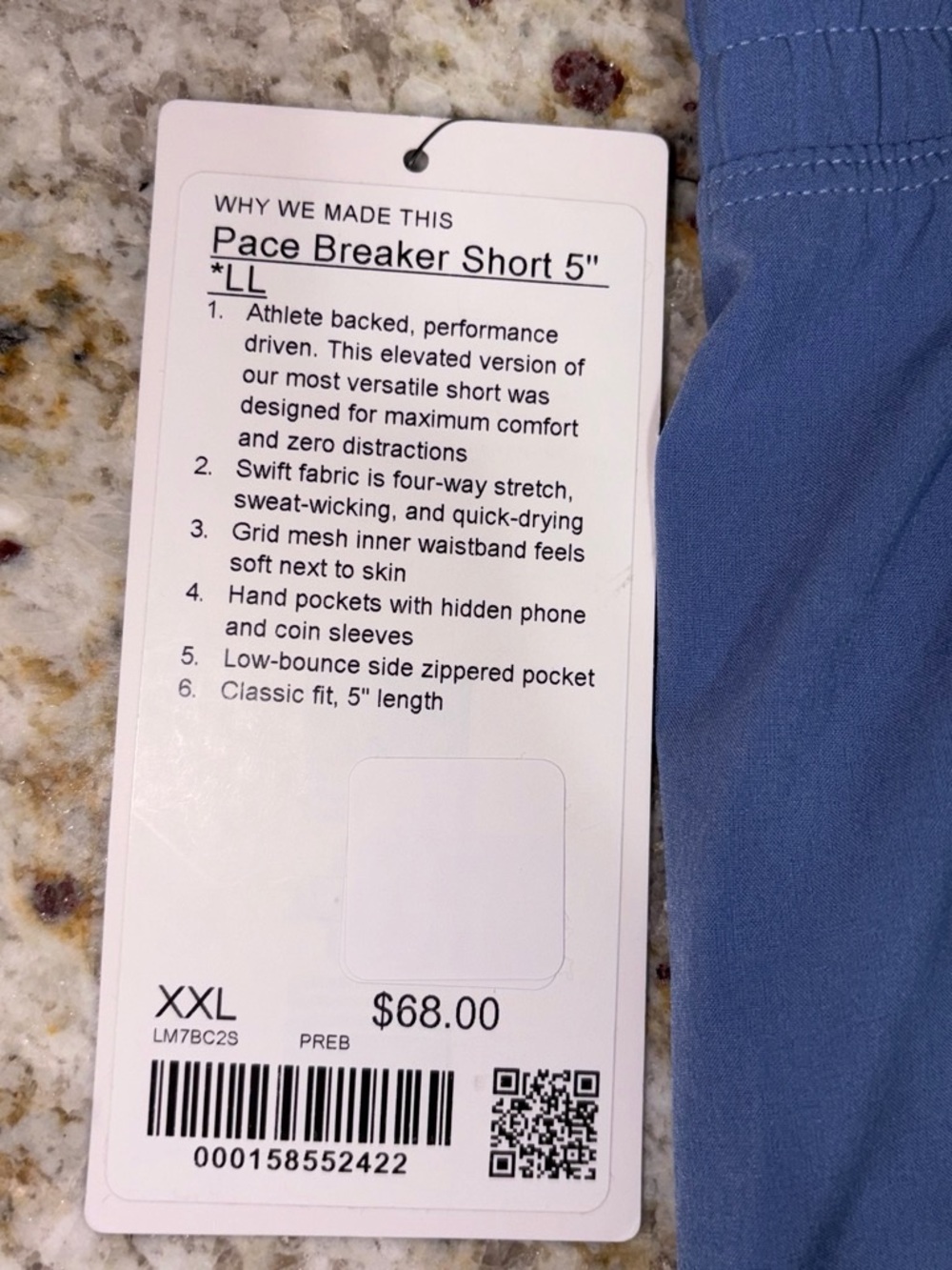 Lululemon Men's 5” Shorts - Picture 3 of 4